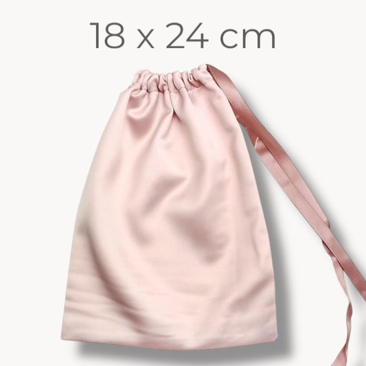 Pochette Satin Rose