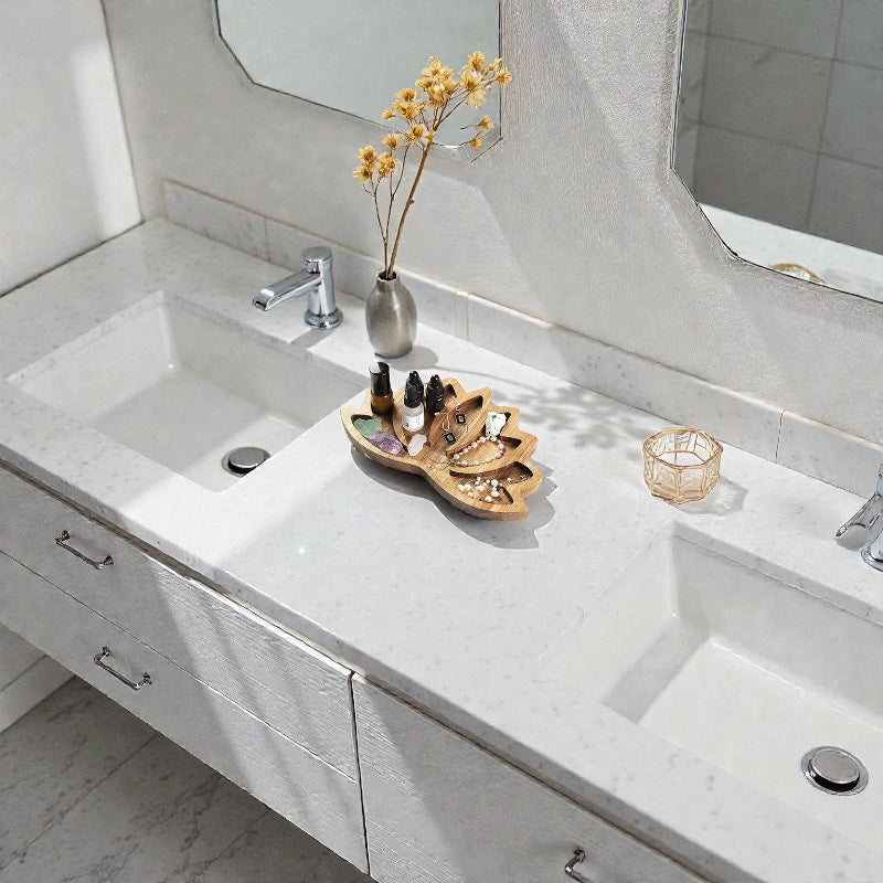 Plateau Lotus en bois