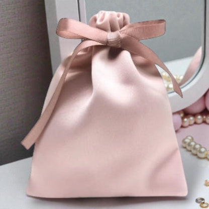 Pochette Satin Rose