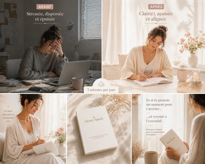 Journal de Gratitude - Retrouve ta lumière en 10 minutes par jour